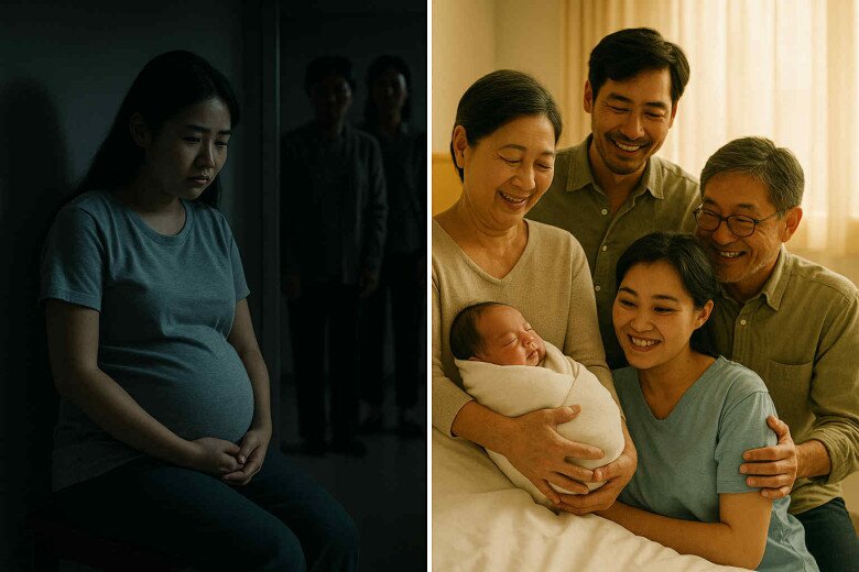 Mang bầu trước cưới, tôi bị cả nhà chồng chê bai cho đến khi nhìn thấy con chào đời - 1