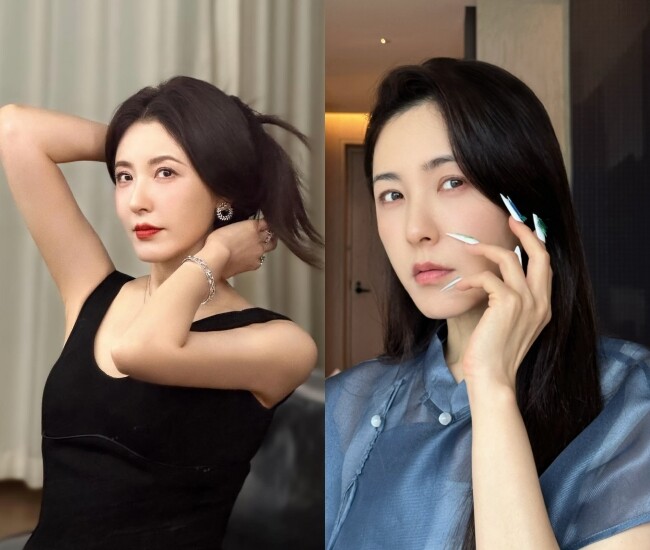 Mặt mộc đáng ngưỡng mộ của diễn viên Tăng Lê ở tuổi 48.