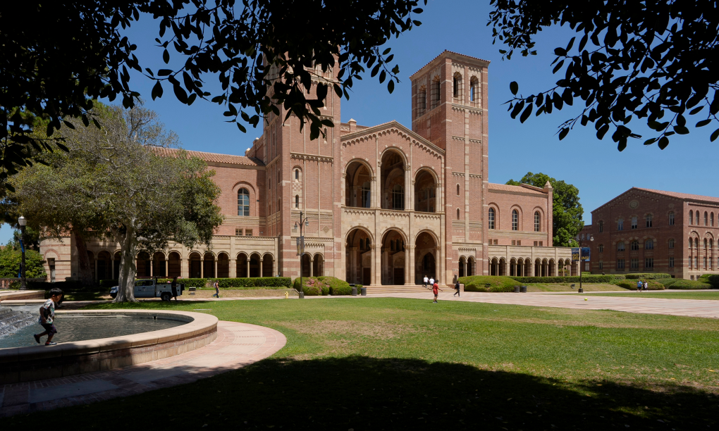 Khuôn viên Đại học California, Los Angeles hồi năm 2024. Ảnh: AP
