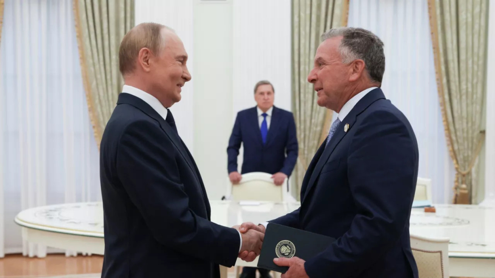 Tổng thống Nga Vladimir Putin gặp đặc phái viên Mỹ Steve Witkoff tại Moskva. Ảnh: RIA Novosti