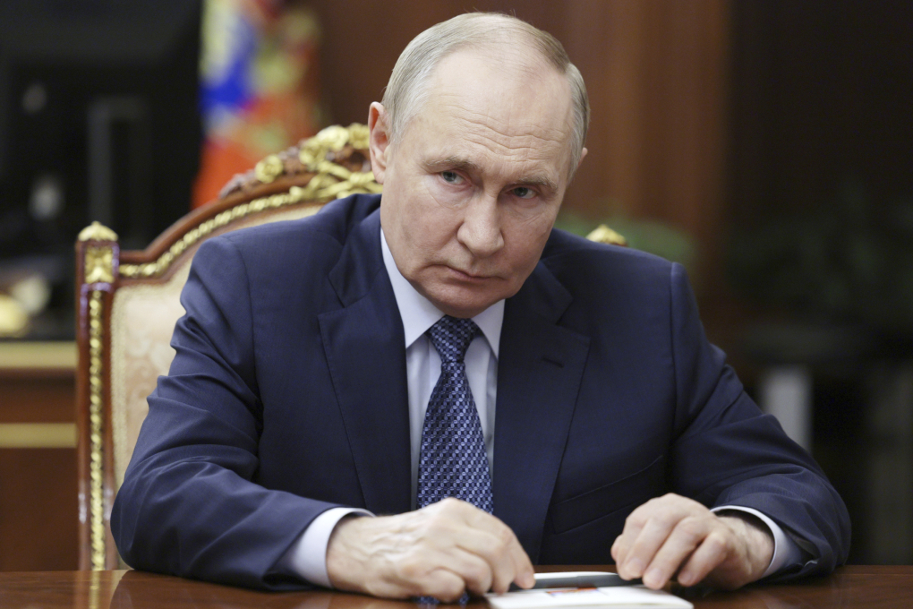 Tổng thống Nga Vladimir Putin tại Điện Kremlin ở Moskva ngày 5/8. Ảnh: AP