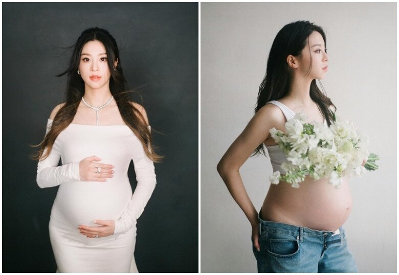 Cô được chồng đưa đi nghỉ dưỡng ở nhiều nơi.