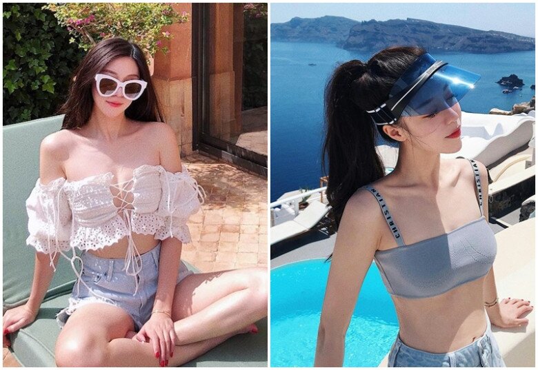 Bà mẹ một con ngày càng cuốn hút với vòng eo con kiến.