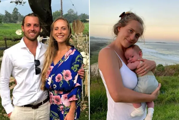 Cô hạnh phúc bên kết tinh tình yêu giữa mình và chồng.