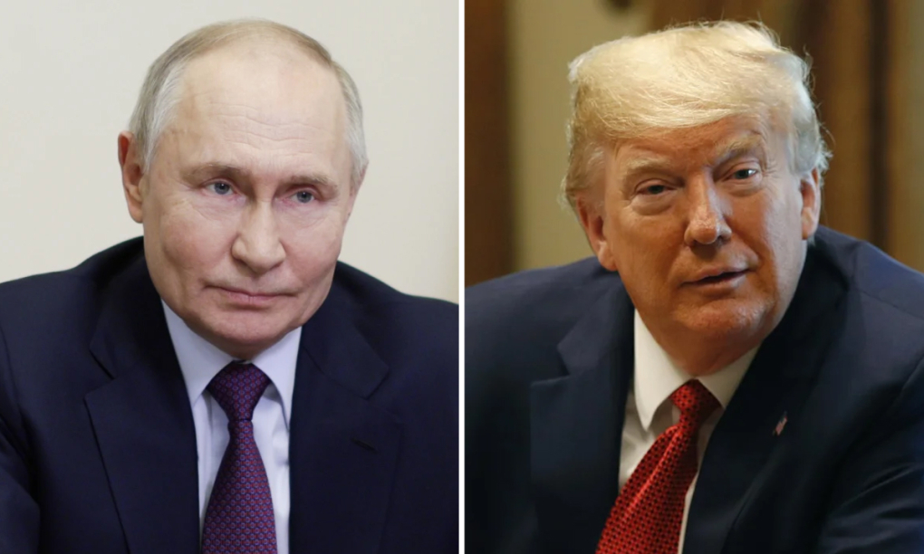 Tổng thống Nga Vladimir Putin và Tổng thống Mỹ Donald Trump. Ảnh: AP