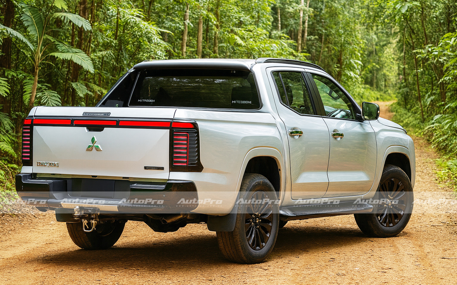 Mitsubishi Triton mới mà nâng cấp thế này thì dễ hot hơn khi về Việt Nam: Mượn thiết kế Destinator, nội thất ‘đã mắt’ hơn- Ảnh 4.