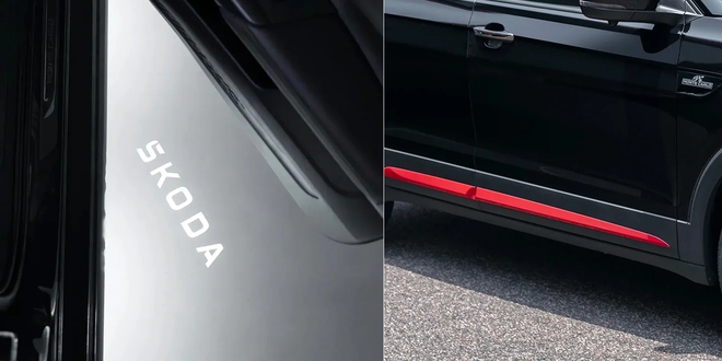 Skoda Kushaq, Slavia có bản mới ngầu hơn hẳn: Ngoại hình thể thao hơn, nếu về Việt Nam sẽ cạnh tranh Creta N Line, City RS- Ảnh 4.