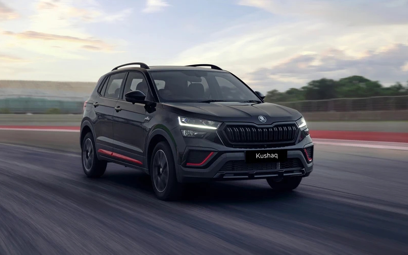 Skoda Kushaq, Slavia có bản mới ngầu hơn hẳn: Ngoại hình thể thao hơn, nếu về Việt Nam sẽ cạnh tranh Creta N Line, City RS- Ảnh 5.