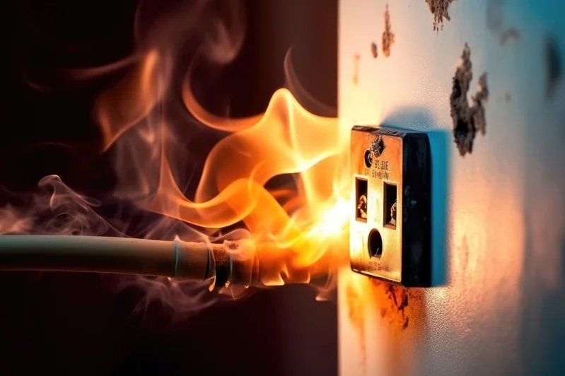 80% nguyên nhân gây cháy thiết bị điện gia dụng liên quan phích cắm, dây điện và ổ điện. Ảnh: Wordjournal