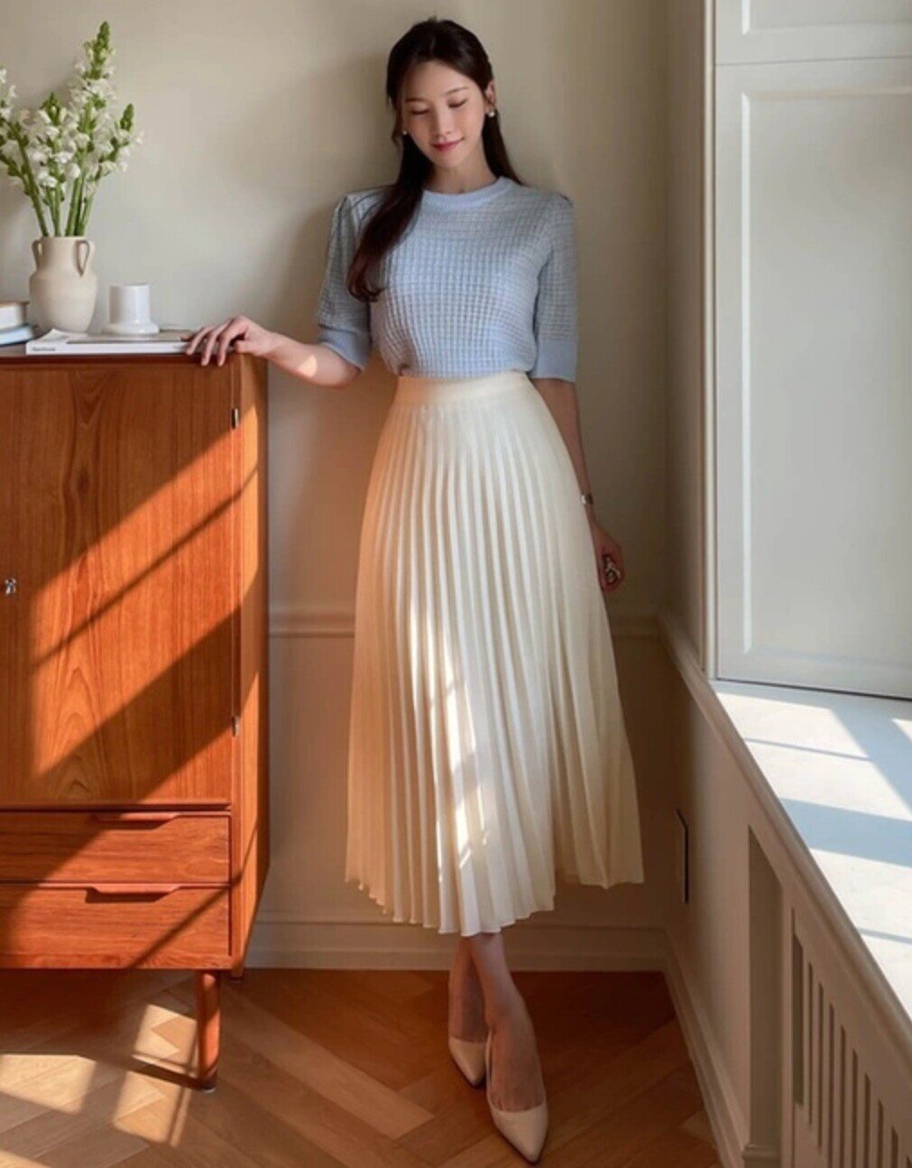 Chị em đua nhau săn 5 mẫu chân váy này vì “ăn gian” tuổi quá đỉnh: Diện lên vừa thon gọn vừa trẻ trung như gái đôi mươi - 15