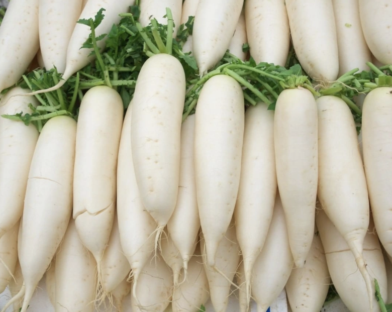 Củ cải trắng - nhân sâm của người nghèo là loại thực phẩm yêu thích của Quách Bích Đình. 