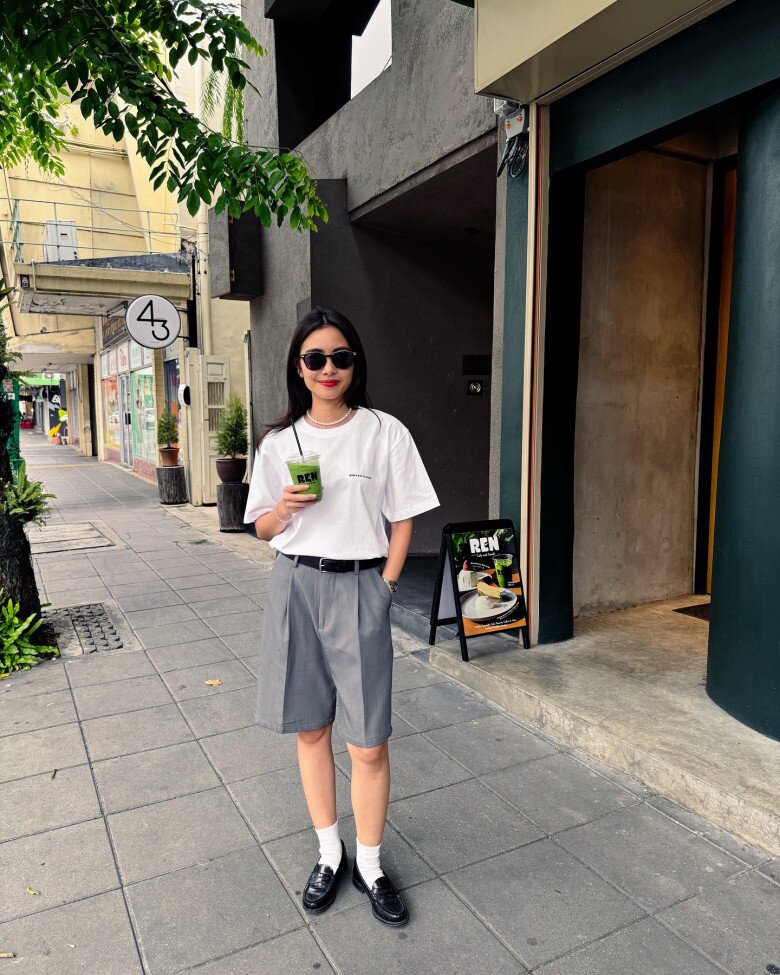 Tại sao phụ nữ 30+ có gu không thích mặc áo phông với quần short denim, họ thích kiểu này thanh lịch hơn lại “toát mùi tiền” - 11