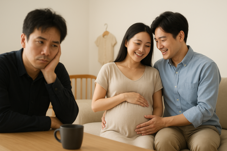 Biết tôi có bầu, chồng cũ bỏ luôn vợ sắp cưới quay về xin hàn gắn, tôi chỉ nói 5 từ khiến anh lặng lẽ quay đi - 1