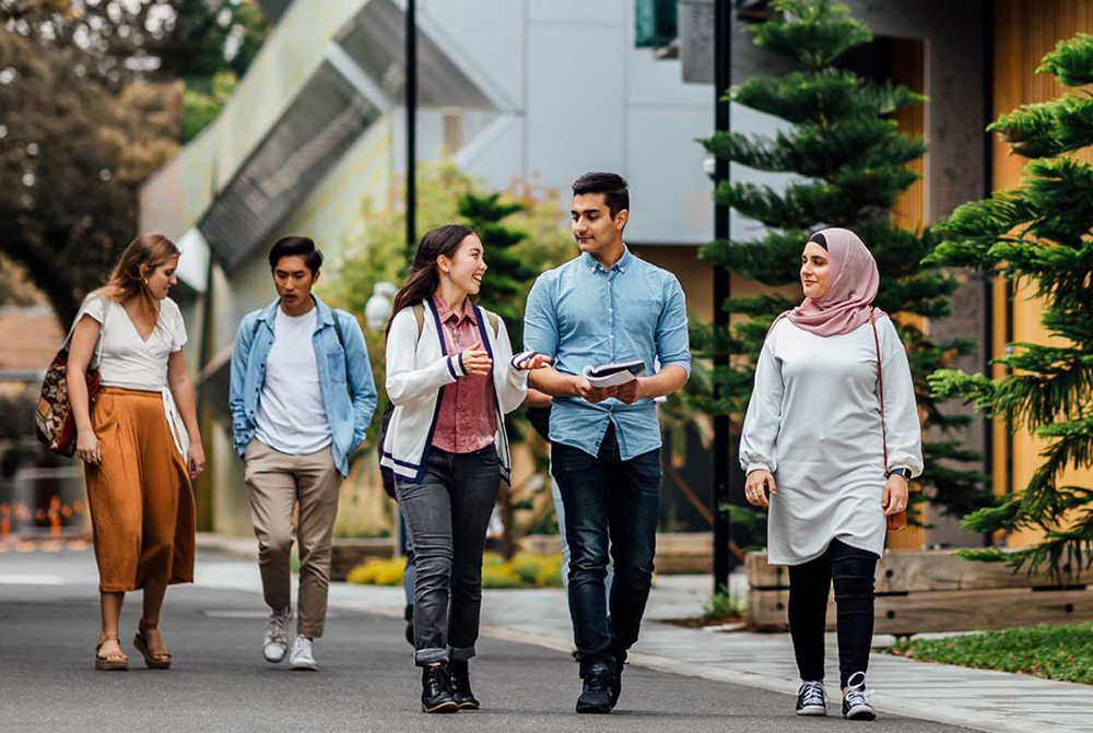 Sinh viên Đại học Melbourne. Ảnh: University of Melbourne