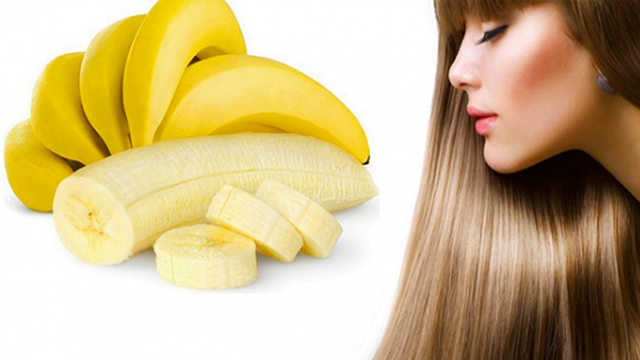 Chuối chứa nhiều vitamin A, E, và kali, giúp nuôi dưỡng tóc và cải thiện độ bóng mượt.