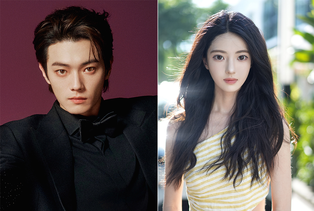 Diễn viên Hứa Khải, Hứa Lệ Sa. Ảnh: Sohu