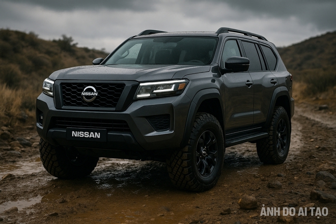 SUV Nissan 'huyền thoại off-road một thời' sẽ trở lại đấu Land Cruiser Prado: Hybrid V6, chạy 120km không cần xăng dầu, ra mắt 2028- Ảnh 5.