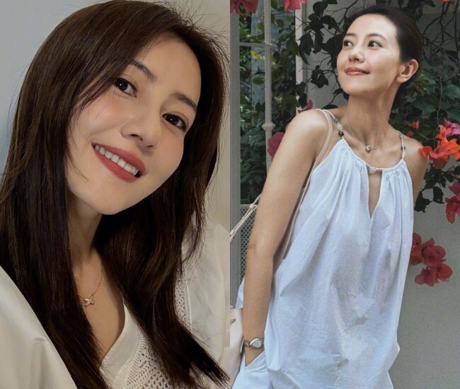 Nhan sắc xinh đẹp, mặn mà của Cao Viên Viên ở tuổi 45.