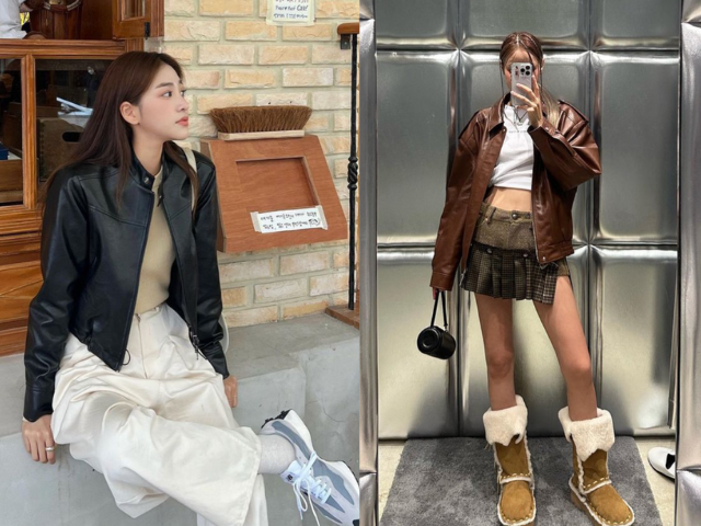 Áo khoác da dáng ngắn chính là lựa chọn đầu tiên cho nàng “nấm lùn”. Thiết kế lửng giúp tôn dáng, hack chân dài miên man, vừa sang chảnh vừa phù hợp nhiều phong cách từ cá tính đến thanh lịch.