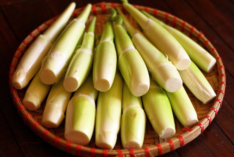 Khi ăn sống hoặc chế biến củ niễng không đúng cách, ấu trùng sẽ xâm nhập vào cơ thể, gây ra các bệnh về gan mật. (Ảnh minh hoạ).