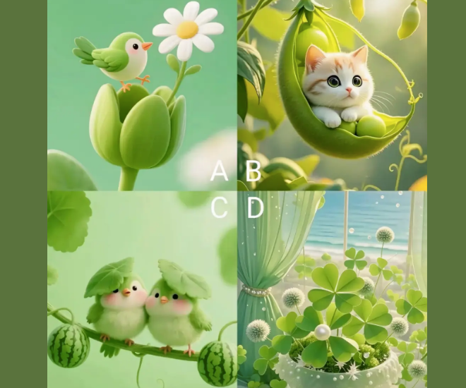 Trắc nghiệm tâm lý: Chọn một bức hình đáng yêu theo trực giác của bạn - 1