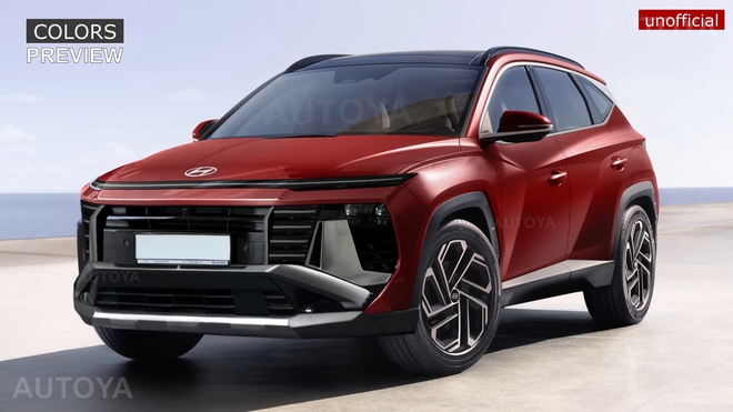 Hyundai Tucson thế hệ mới có bản trục cơ sở dài rộng rãi như Santa Fe, thiết kế hứa hẹn không giống xe nào cùng nhà- Ảnh 8.