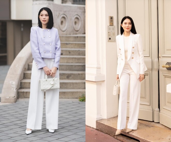 Một chiếc quần âu trắng thanh lịch, sạch sẽ có thể diện đi làm hoặc tới các sự kiện quan trọng mang đến vẻ cao cấp và chuyên nghiệp.