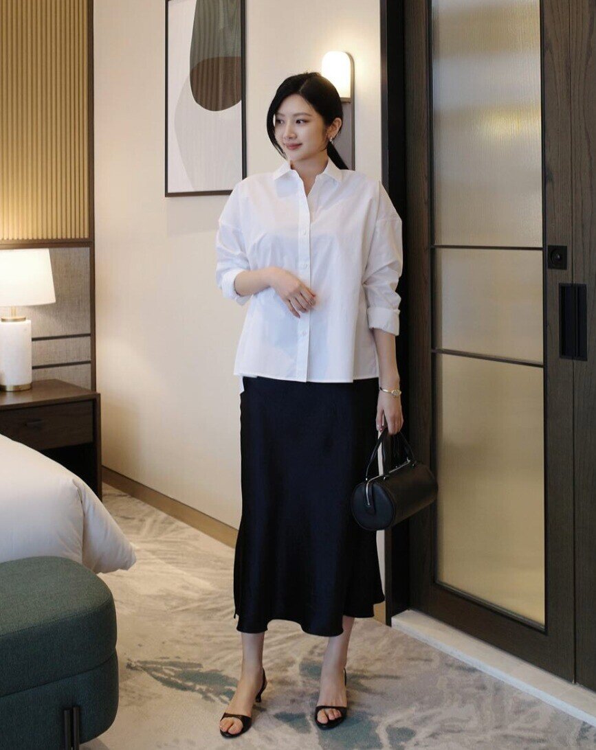 4 công thức diện đồ giấu bụng siêu đỉnh: Chị em áp dụng là che khuyết điểm, tôn dáng nuột nà ngay - 1