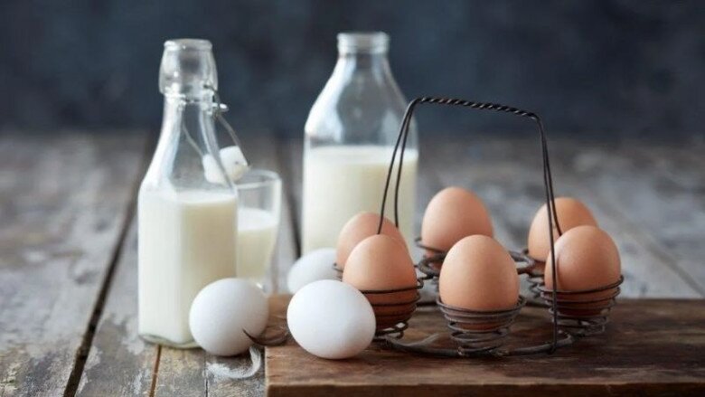 Trứng tuyệt đối không kết hợp với sữa đậu nành, nhưng trong cuộc sống nhiều người vẫn thực hiện. Ảnh minh họa. 
