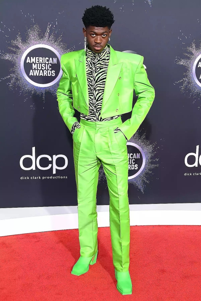 Rapper Lil Nas X tại lễ trao giải AMAs 2019. Ảnh: WireImage