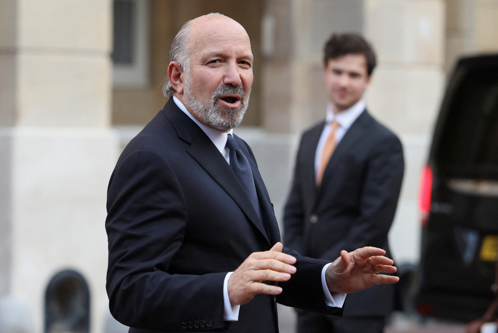 Bộ trưởng Thương mại Mỹ Howard Lutnick tại London, Anh, ngày 10/6. Ảnh: Reuters