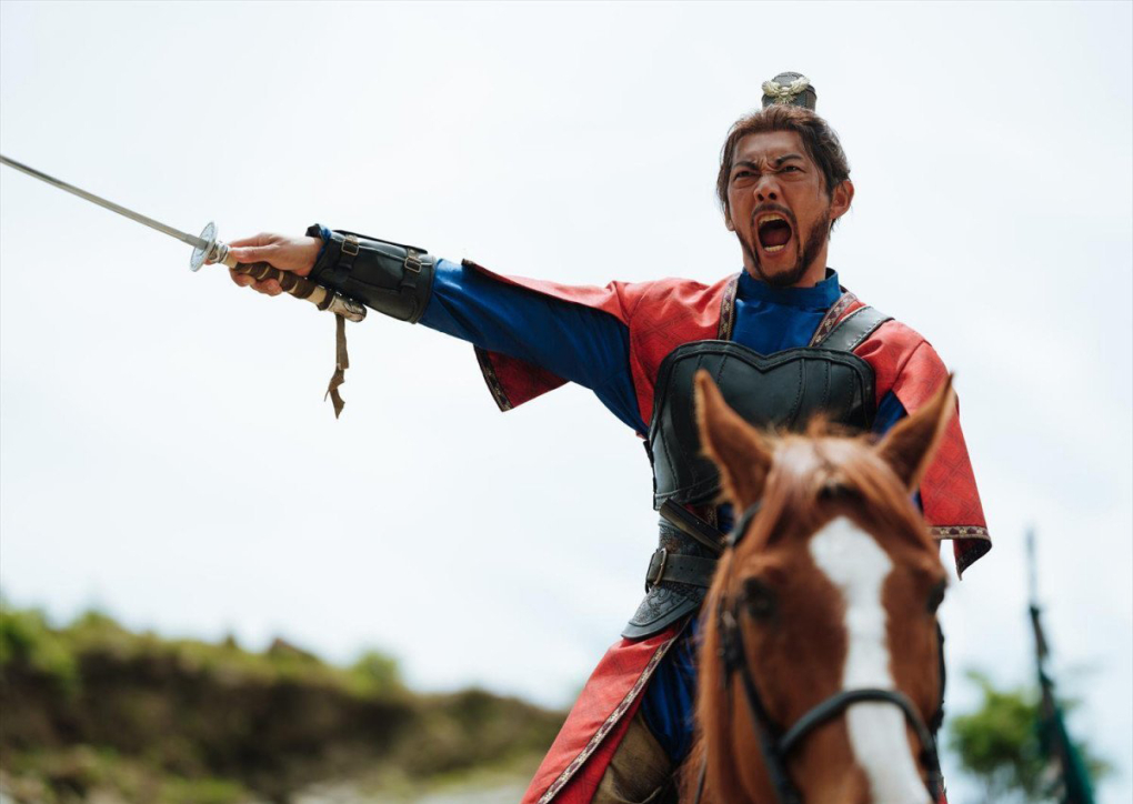 Cảnh phim Thủy Hử truyện của Nhật Bản. Ảnh: Wowow