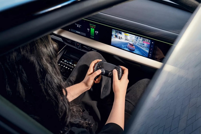 Porsche Macan có thêm loạt công nghệ: Mở khóa bằng điện thoại, chơi game trên xe, nói chuyện với AI, nâng cấp tự lái- Ảnh 4.