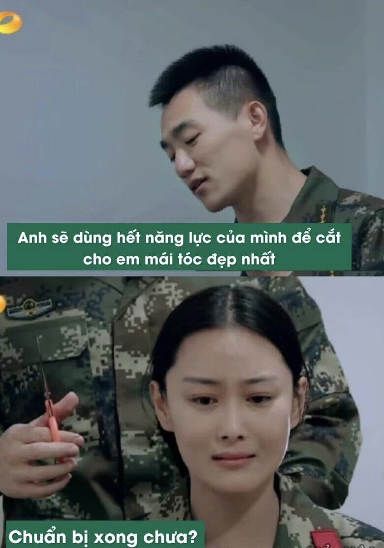 Giây phút nữ diễn viên rơi nước mắt khi cắt đi mái tóc trở thành một trong những cảnh nổi tiếng nhất chương trình.