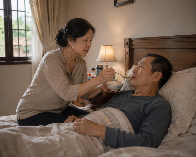 Tôi đã chăm khi anh đổ bệnh. (Ảnh minh họa)
