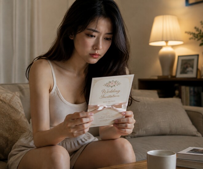 Chồng cũ đã gửi thiệp mời đám cưới cho tôi. (Ảnh minh họa)