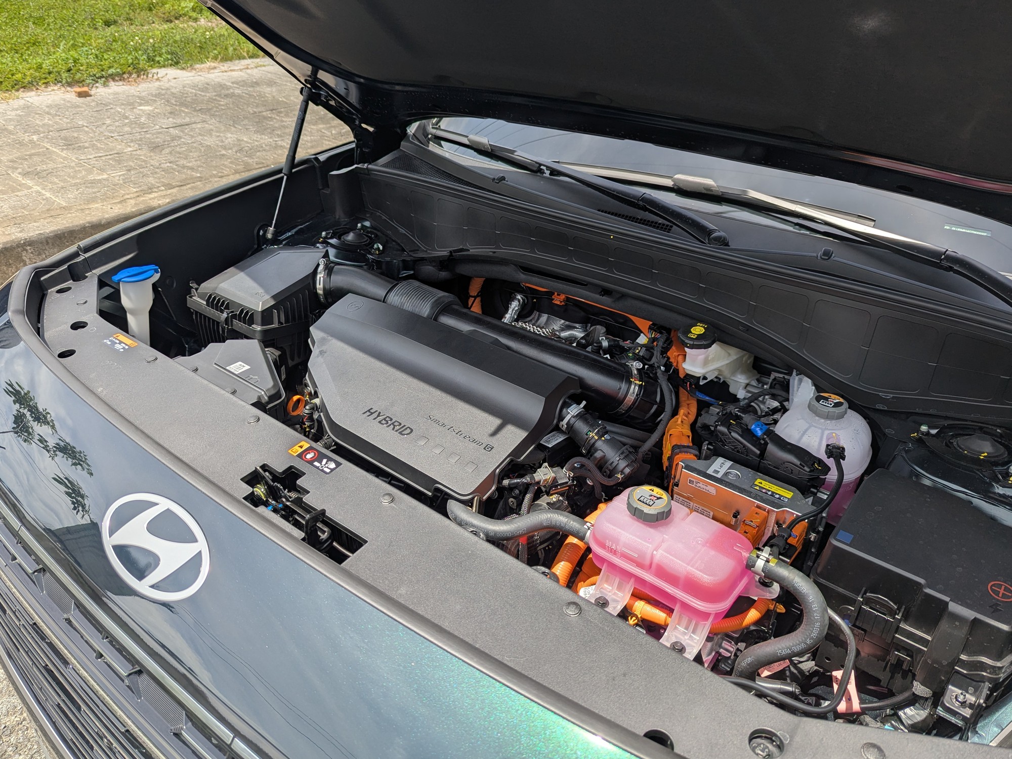 Hyundai đã làm gì để Palisade Hybrid máy 2.5L mạnh như Hummer H2 có động cơ V8? - Ảnh 5.