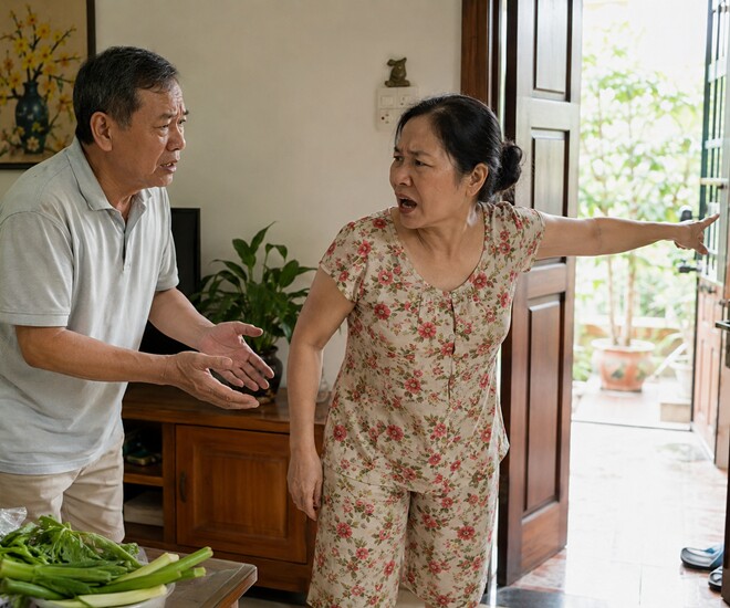 Chồng cứ bám dính lấy mình, nhiều khi bực quá tôi đã đuổi ông đi. (Ảnh minh họa)
