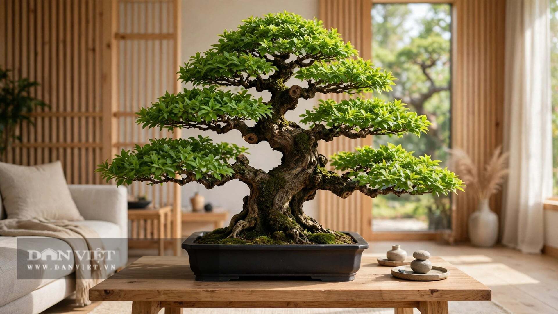 Cây cảnh long não bonsai ưa sạch