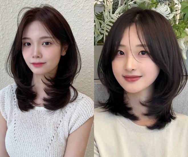 5 kiểu tóc ngang vai hot trend 2026: Chị em cắt xong amp;#34;ăn gianamp;#34; tuổi khéo, dễ tạo kiểu lại hợp nhiều dáng mặt - 1