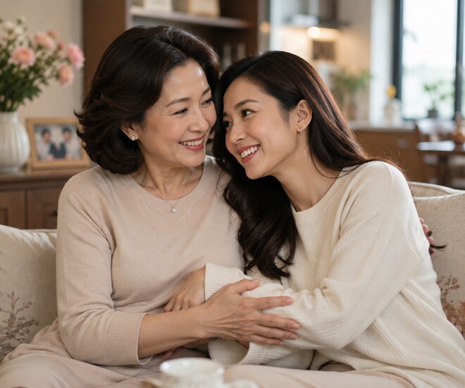Mối quan hệ giữa tôi và mẹ chồng rất thân thiết. (Ảnh minh họa)