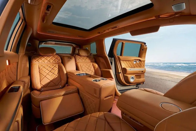SUV điện Genesis GV90 ra mắt: Xe ô tô có thể ẩn cột B đầu tiên trên thế giới, nội thất siêu sang đấu Maybach - Ảnh 10.