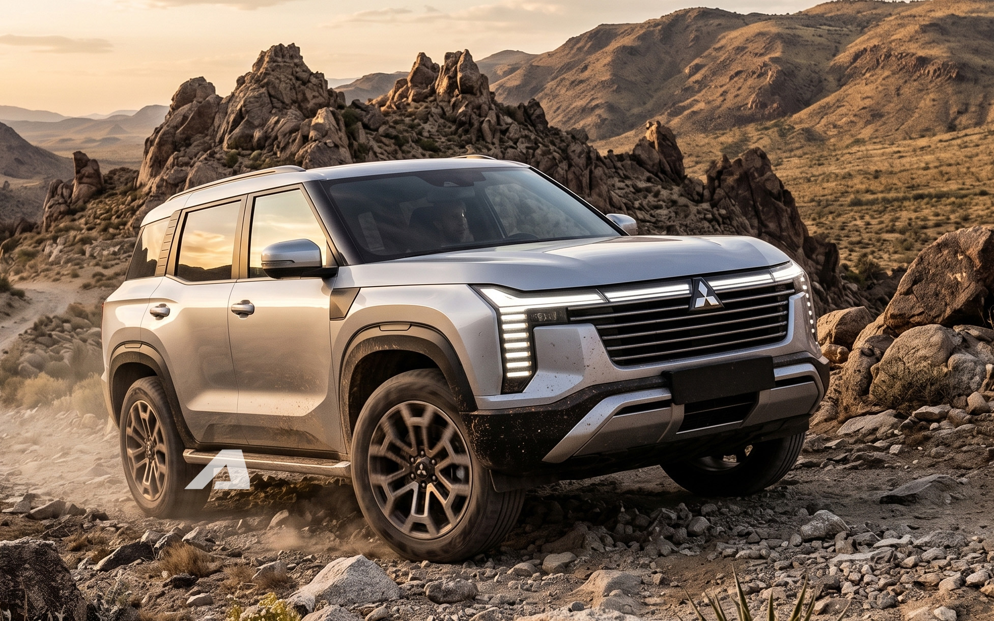 Mitsushi Pajero sắp ra mắt trang bị hệ dẫn động 4 bánh mới, dễ 'vượt mặt' Triton bằng khả năng off-road khủng - Ảnh 1.