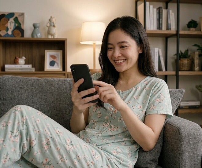 Có những ngày chỉ cần nhìn thấy tin nhắn của Khánh, tâm trạng tôi cũng nhẹ nhõm hơn. (Ảnh minh họa)