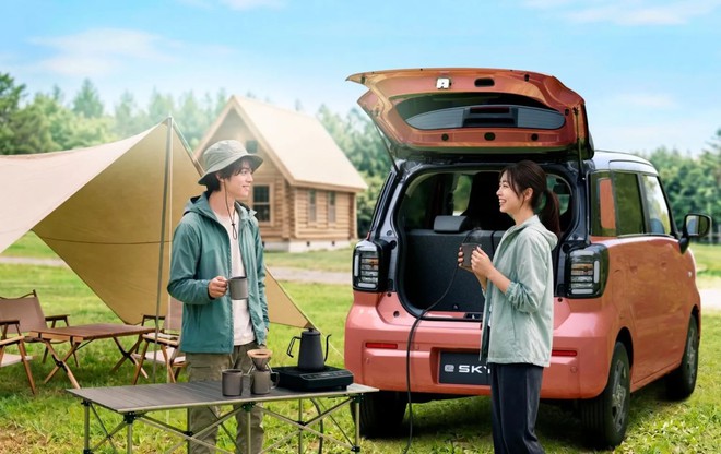 Suzuki có xe điện mini nhỏ gần như VF 3 nhưng 5 cửa: 2 màn hình lớn, phanh điện tử, chạy 310km/sạc, sạc nhanh 80% trong 25 phút - Ảnh 9.