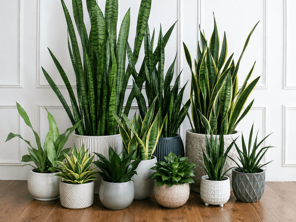 Lưỡi hổ đa dạng kích thước, phù hợp nhiều không gian.
