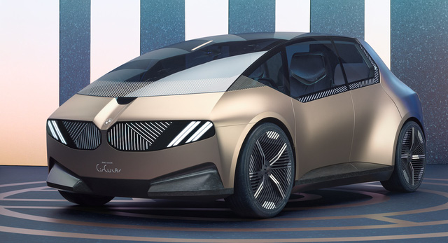 BMW i Vision Circular - Xe 4 chỗ to hơn Kia Morning, tái chế được, bên trong gây bất ngờ - Ảnh 1.