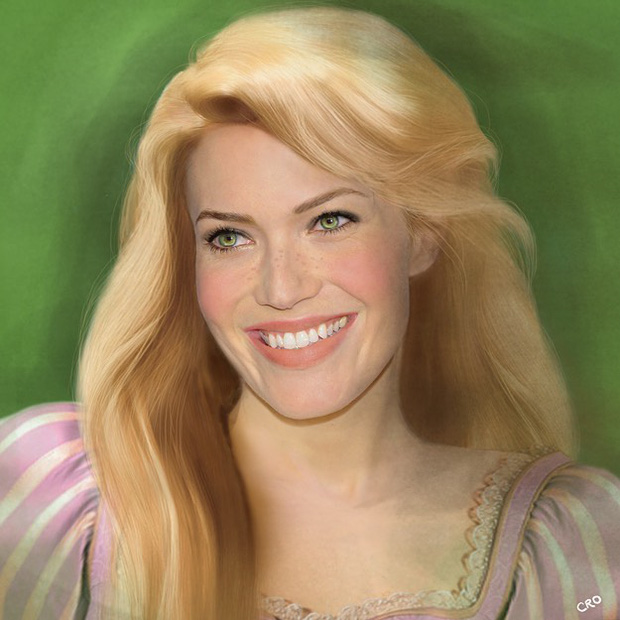Ngất ngây dàn nhân vật Disney với nhan sắc của diễn viên lồng tiếng: Elsa đẹp xuất sắc, nhưng cô em gái Anna mới gọi là giống y bản gốc! - Ảnh 5.