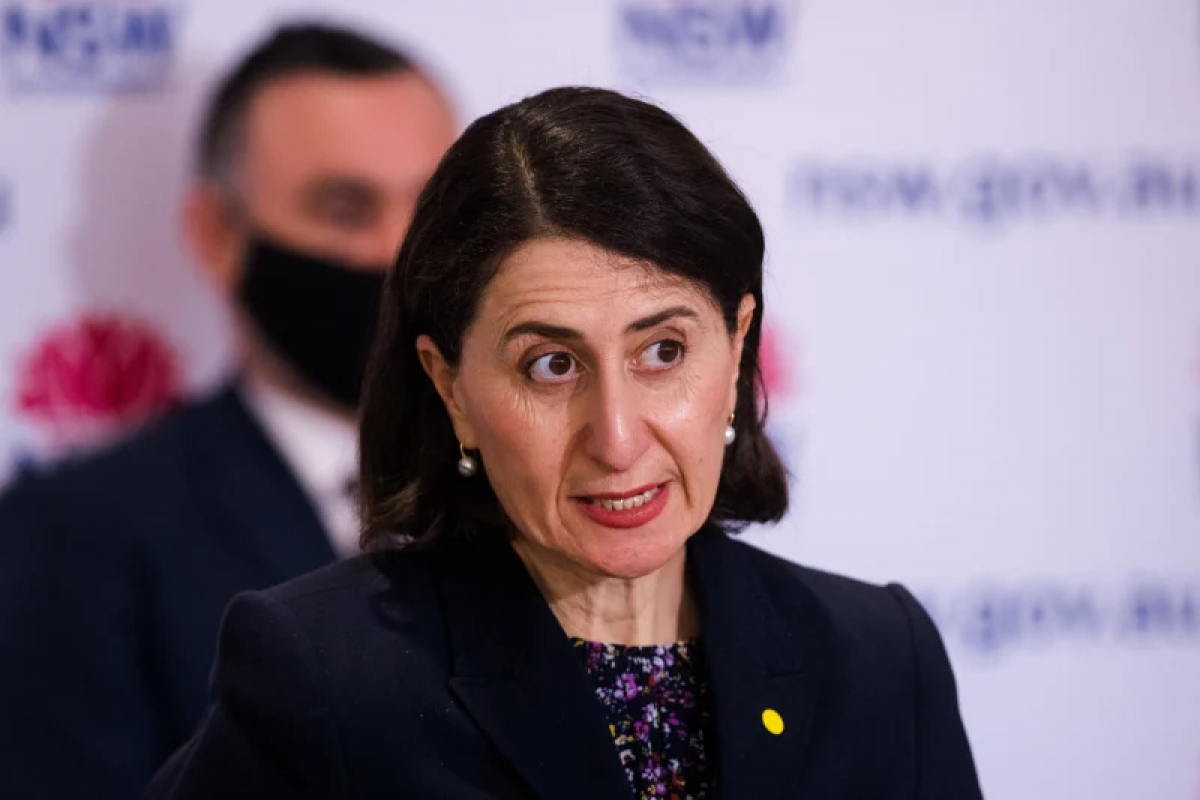 Thủ hiến bang New South Wales Gladys Berejiklian (Nguồn JAMES BRICKWOOD).