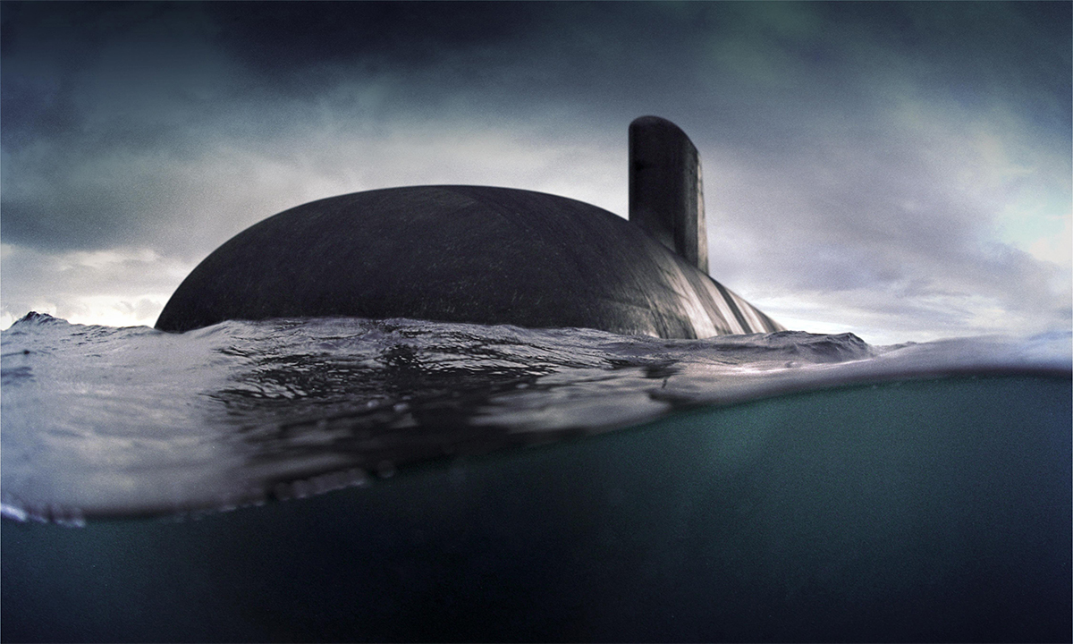 Mô phỏng tàu ngầm lớp Attack. Đồ họa: Naval Group.